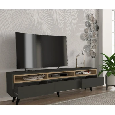 Aimon Tv Stand Anthracite-SapphireNew 1,80M T732