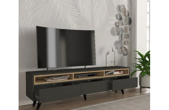 Aimon Tv Stand Anthracite-SapphireNew 1,80M T732
