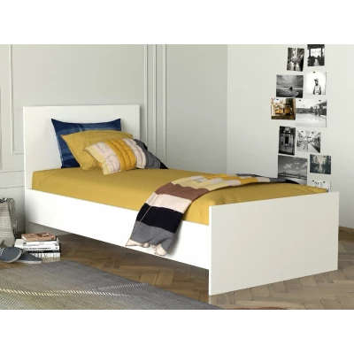 Ernest Single Bed White 90/190cm L01