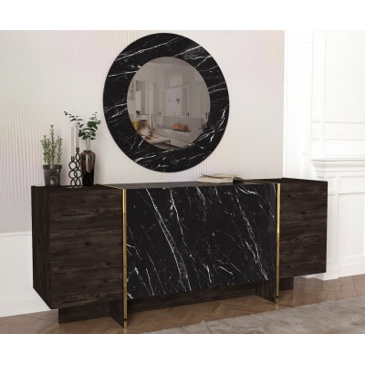 Exclusive Veyron Console Rebab - Marble 1,80M