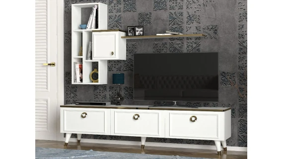 Kornelya Tv Unıt White 1,80M T803
