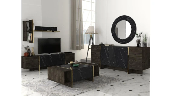 Essemble veyron tv,Veyron coffee,Veyron consol NOIR T805-B805 C805
