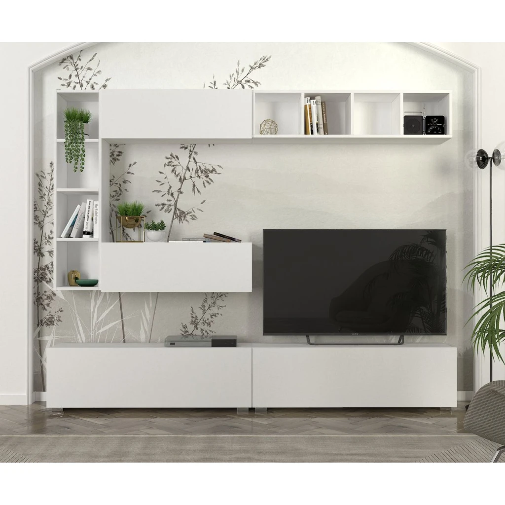 Gizmo2 Tv Unit White 2,40M BLANC T923-2