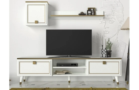AhenkV2 Tv Stand White 1,60M T731