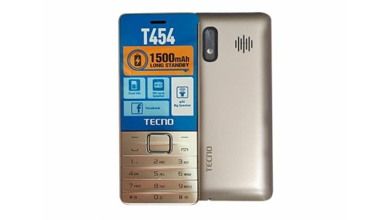 Telephone TECNO Dual SIM RADIO Fm gold
