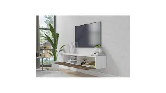 Aristo Tv Unit White-Walnut 1,35M/1,60M T724