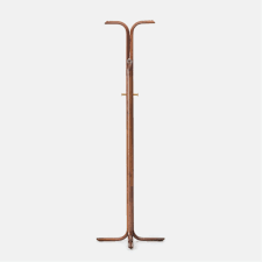Galina Coat Stand Walnut-White 91/70CM 90/91CM M34