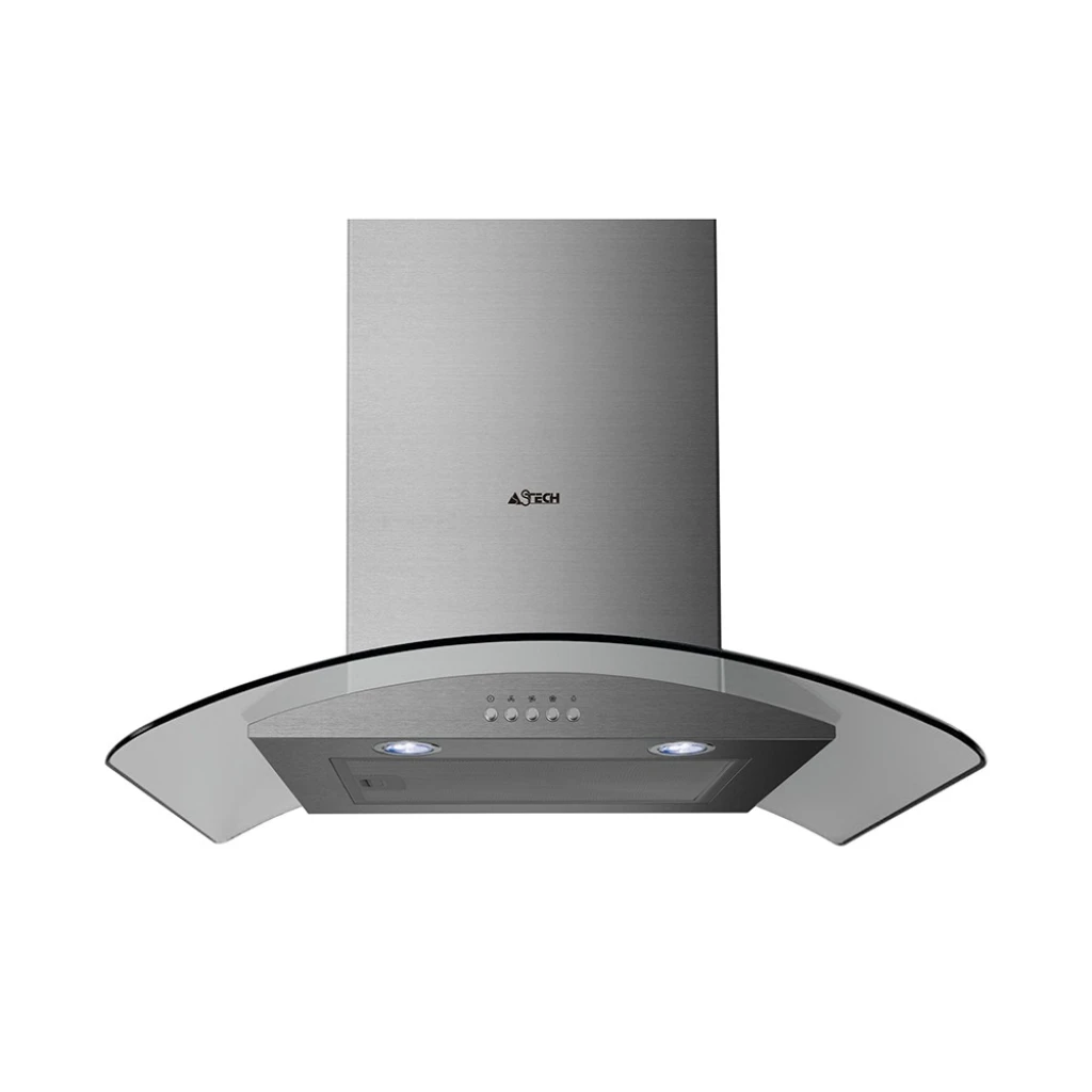 hotte de cuisine astech 60cm curved avec filtre