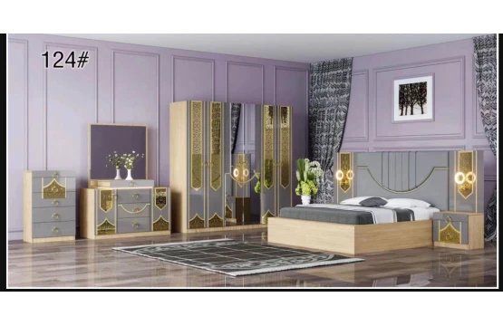 Chambre à coucher 124# avec rangement