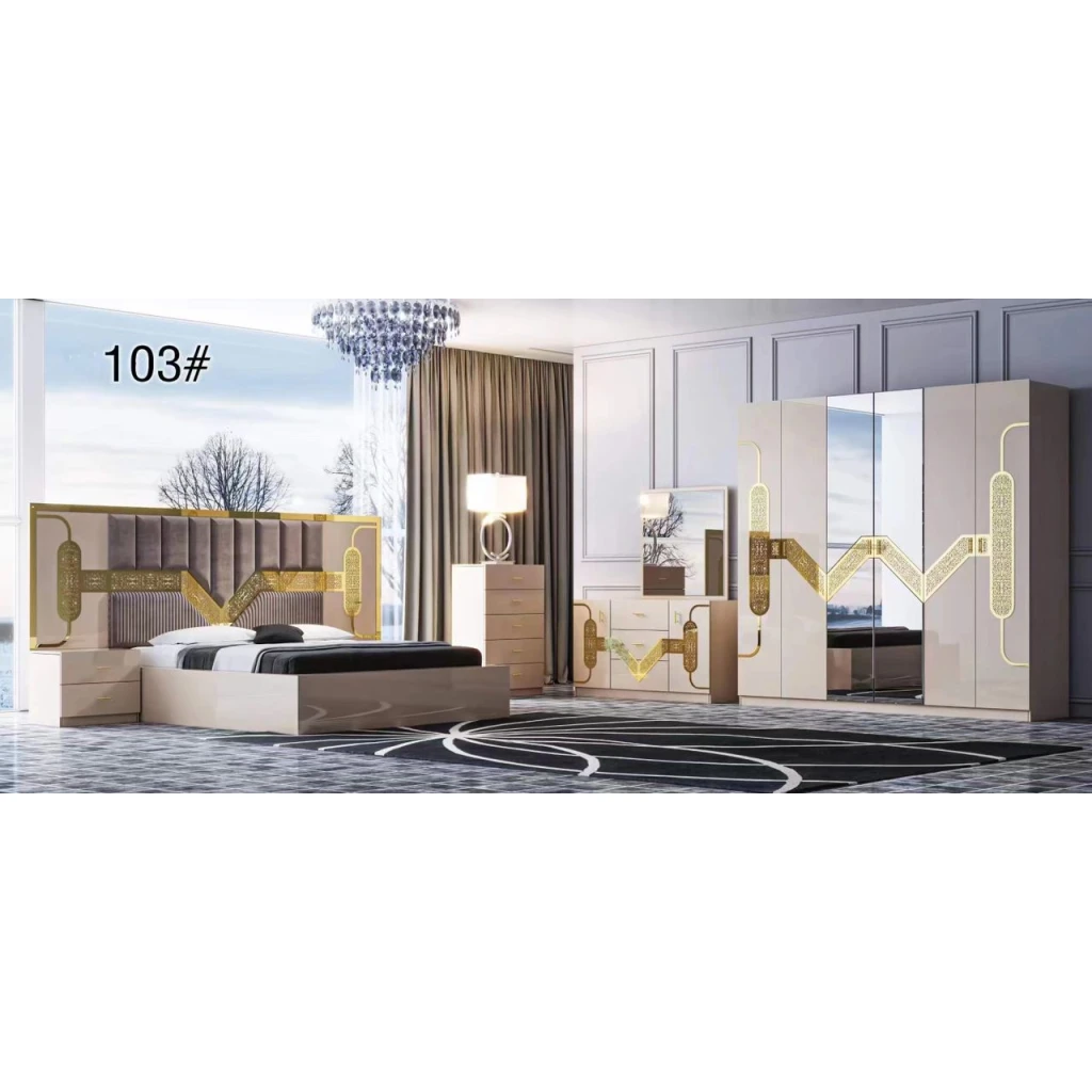 Chambre à coucher 103# avec rangement