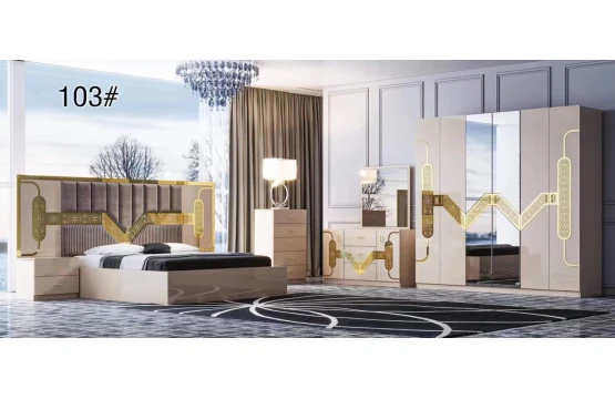 Chambre à coucher 103# avec rangement