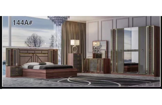 Chambre à coucher 144A# avec rangement