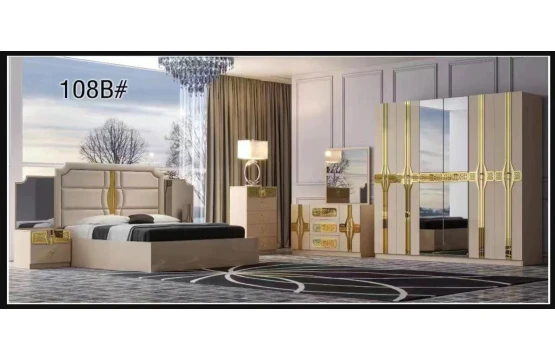 Chambre à coucher 108B# avec rangement