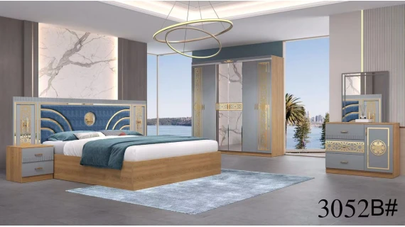 Chambre à coucher 3052# avec rangement