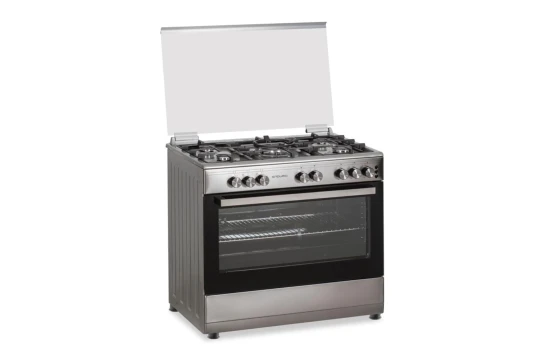 Cuisinière Enduro 5 Feux A Gaz 90x60 Inox