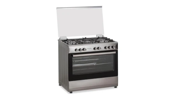 Cuisinière Enduro 5 Feux A Gaz 90x60 Inox