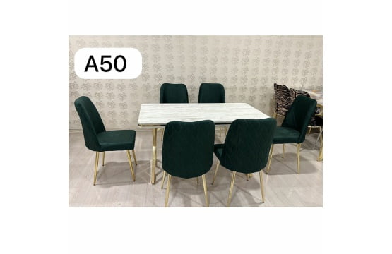 table-a-manger-6-places-80x140-metal-blanc-vert-a50