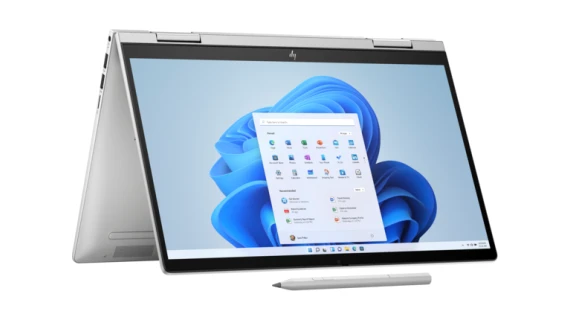 HP ENVY SILVER 13th G Intel Cori5 8gb 512gb Ssd Win11 X360+Touchscreen+Backlite Keyboard 14" FULL HD IPS Display