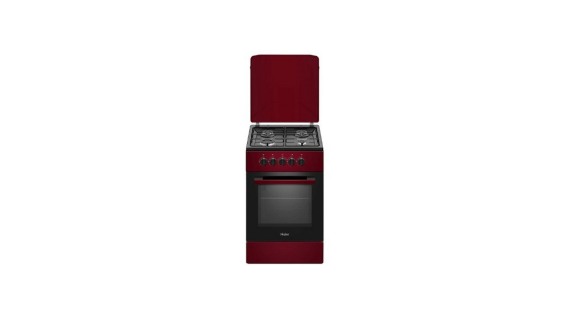 Cuisinière Haier 4 Feux dimension 50x50 rouge