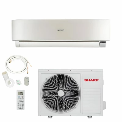 Split  Sharp 9000BTU 1.25CV 410 Chaud et  Froid – Image 2