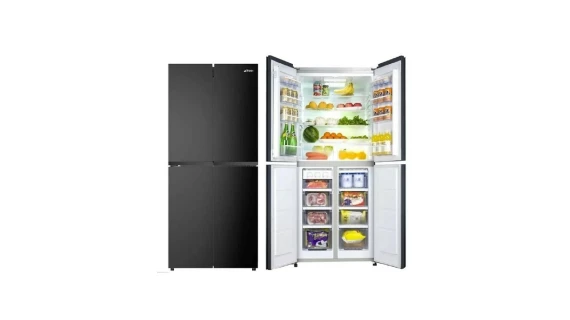 Réfrigérateur Smart Technology 157L avec 2 portes Side by Side et 2 tiroirs additionnels