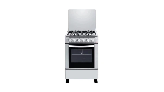 Cuisinière 4 feux Astech en inox 60×60