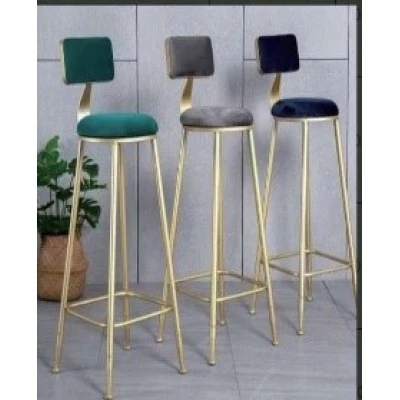 Tabouret de bar Gris Maron Noir