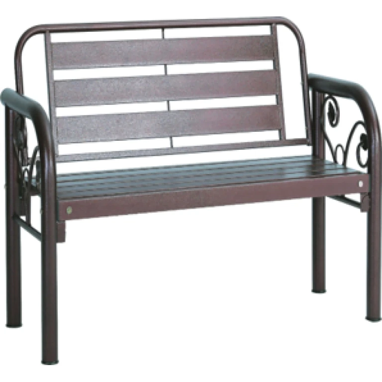 Banc 2 places Hamida Brun Antique
