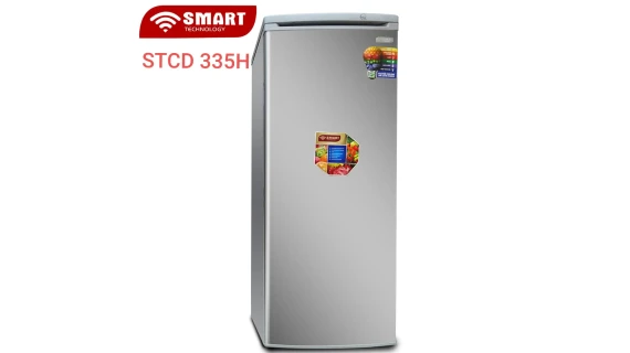 Congelateur Smart Technology Vertical 6 Tiroirs 355 L Silver
