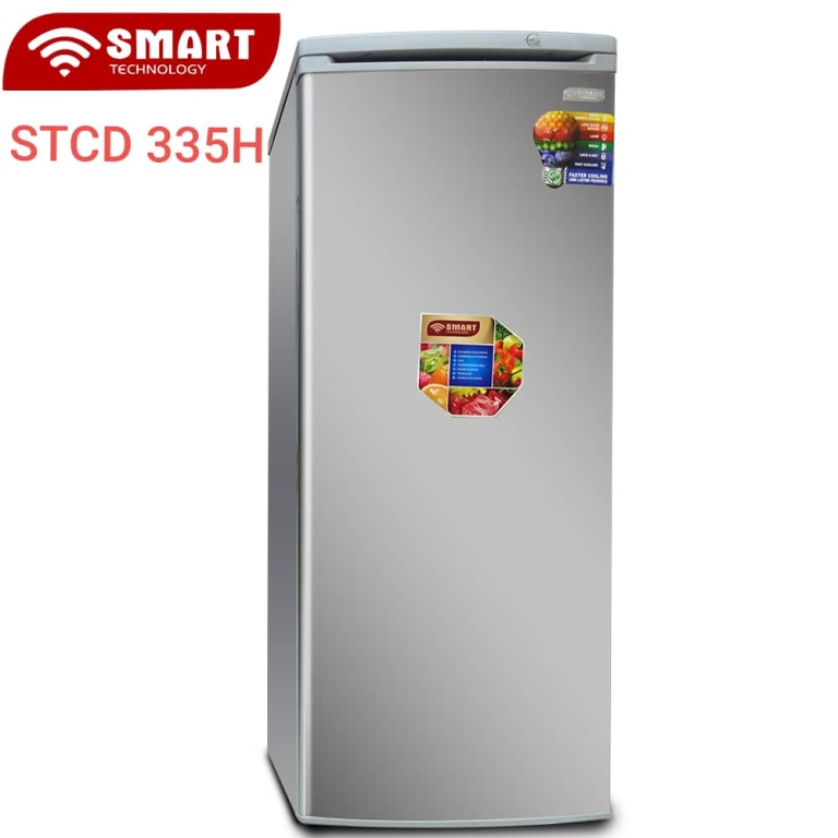 Congelateur Smart Technology Vertical 6 Tiroirs 355 L Silver