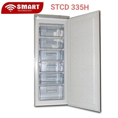 Congelateur Smart Technology Vertical 6 Tiroirs 355 L Silver