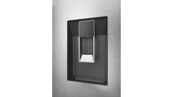 Réfrigérateur Haier Side by Side  4 Portes Avec Fontaine Silver – Image 5