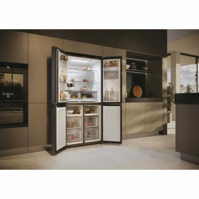 Réfrigérateur Haier Side by Side  4 Portes Avec Fontaine Silver – Image 9