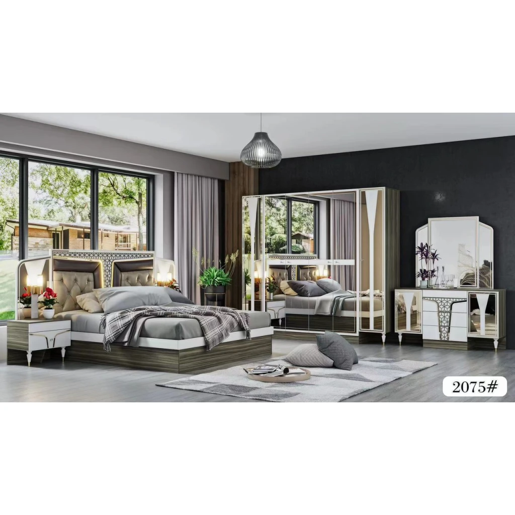 Chambre à coucher de luxe Complete 2075