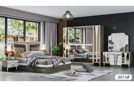 Chambre à coucher de luxe Complete 2091