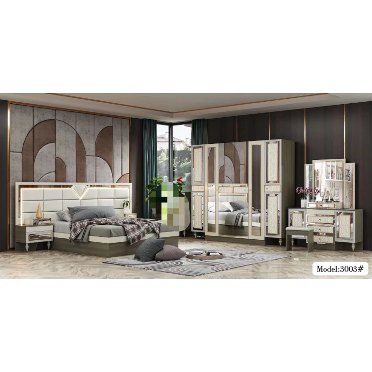 Chambre à coucher de luxe Complete model 3003#