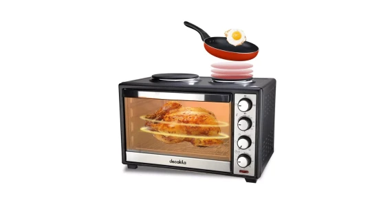 Micro Four Decakila Avec Grille 38 Litres et 2 Plaques