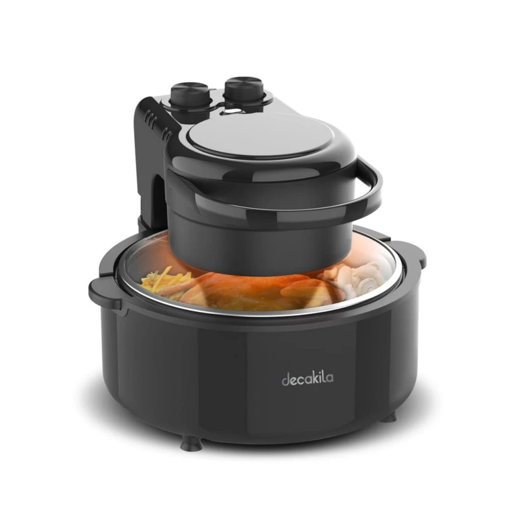 Friteuse DECAKILA a Air Digitale 2 pieces 5 Litres Noir KEEC045B