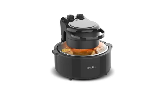 Friteuse DECAKILA a Air Digitale 2 pieces 5 Litres Noir KEEC045B