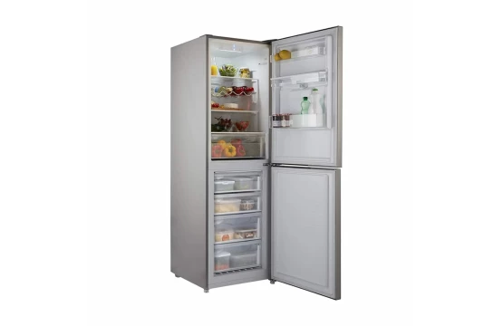 REFRIGERATEUR HAIER COMBINE 4TIROIRS AVEC FONTAINE SILVER Tt neuf scellé dans sont carton Description Marque: Haier Modèle: 332SWB Refrigerant : R600a Tension: 220 - 240V Fréquence: 50HZ Couleur: Silver Garantie possibilité de livraison plus facture