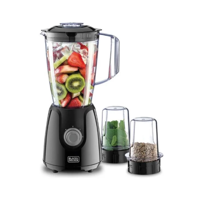 Mixeur Blender avec 2 Molins Broyeurs 1,5L 400W Black & Decker