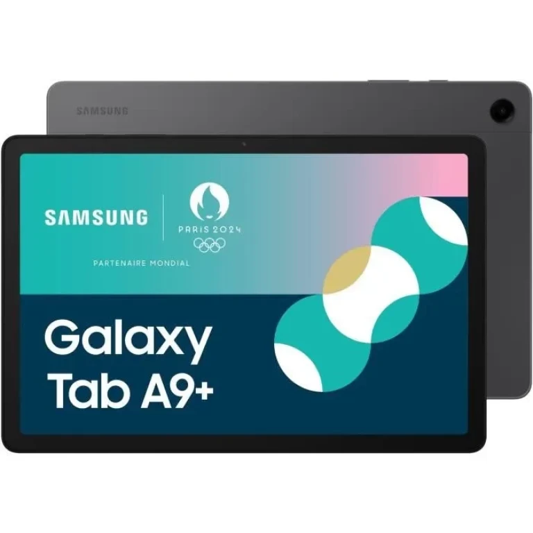 Tablette Samsung Galaxy Tab A9+ 4G de 11 pouces avec écran LCD et design élégant