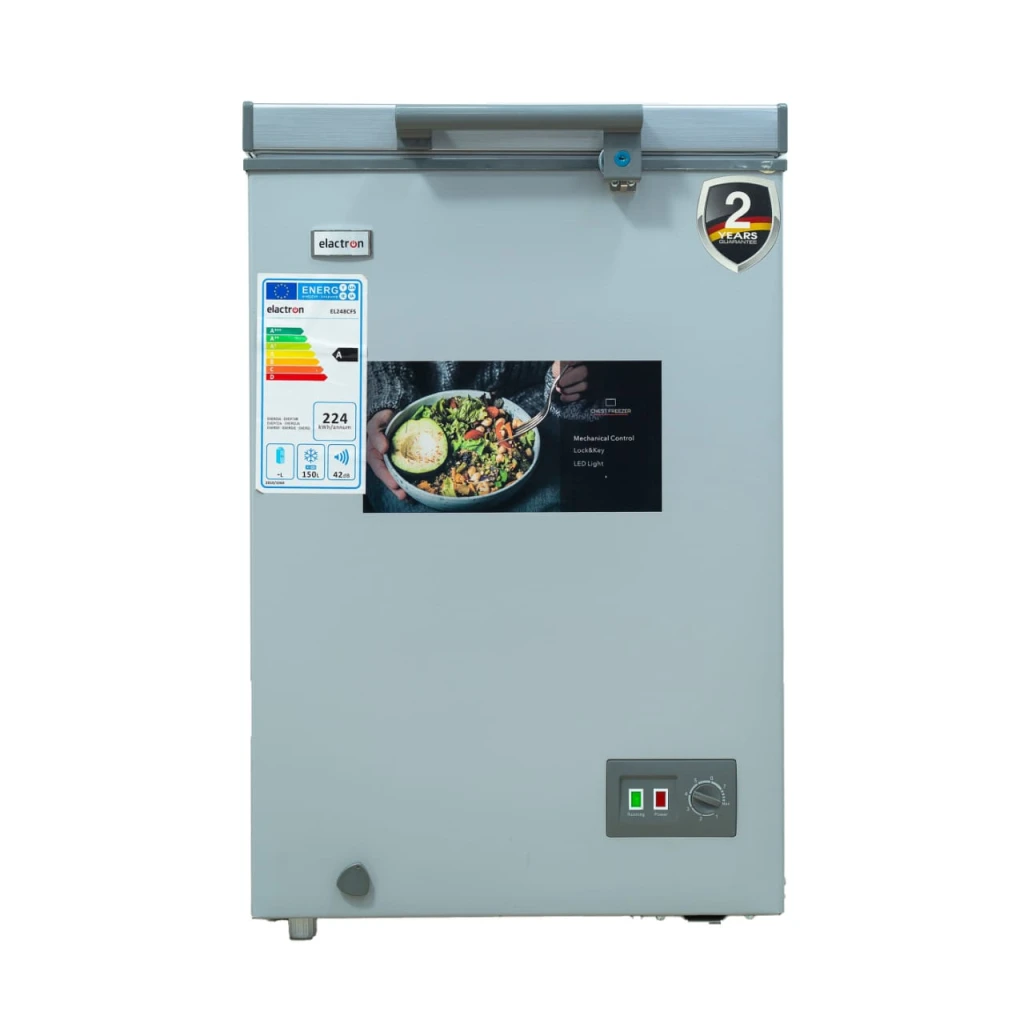 Congelateur Elactron Horizontal 200 Litres Silver