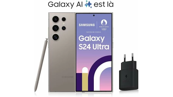 Samsung Galaxy S24 ULTRA , Chargeur secteur rapide 25W inclus, 5G,Ram 12 Go - Rom 256 Go – Image 4