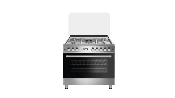 Cuisinière FERRE 4 Feux 90X60 Inox F9P50G2