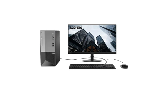 Lenovo V50T G2 Intel Core i3-10105 4Go / 1To HDD – Ecran Lenovo 22 Pouces