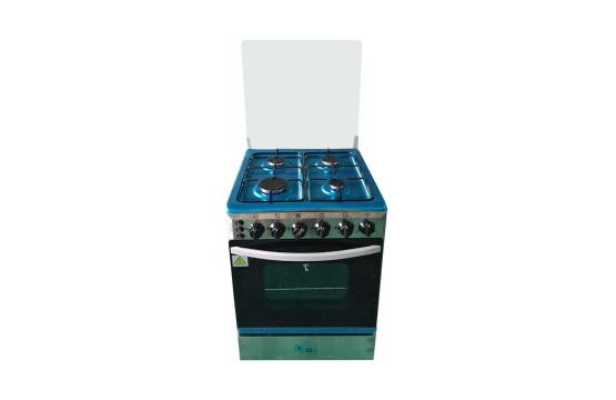 Cuisinière 4 feux CAC dimension 50x50 FULL OPTION Inox CAC50F