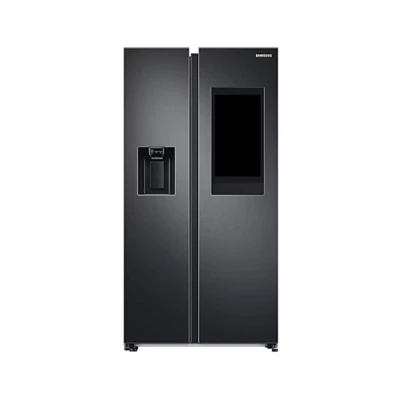 Refrigerateur Samsung Side BY Side  (614L) Brut  Family 2 Portes Avec Dist Glacon et Ecran Noir RS6HA8891B1 – Image 3