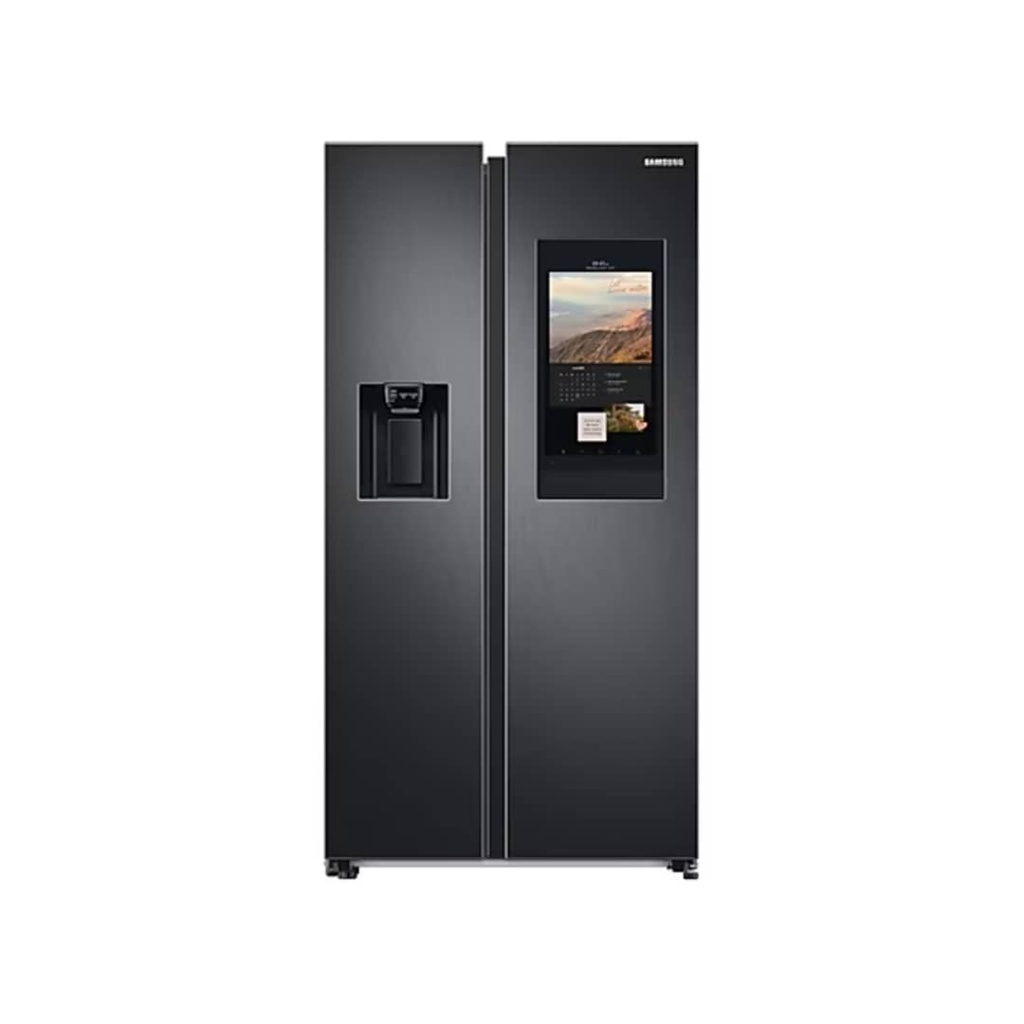 Refrigerateur Samsung Side BY Side Family 2 Portes Avec Dist Glacon et Ecran Noir RS6HA8891B1