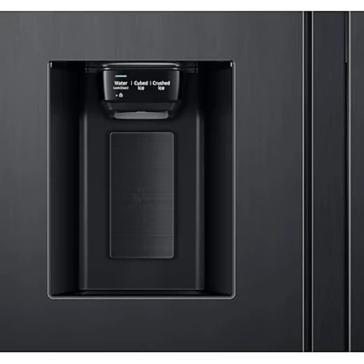 Refrigerateur Samsung Side BY Side  (614L) Brut  Family 2 Portes Avec Dist Glacon et Ecran Noir RS6HA8891B1 – Image 12